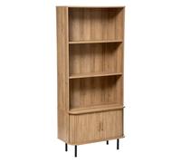 Bibliothèque 3 Étagères Design "Colva" 179cm Beige