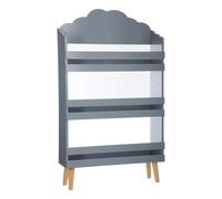 Bibliothèque 3 Niveaux Nuage 100cm Gris
