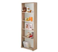 Bibliothèque 4 Niveaux "Dino" 175cm Chêne & Blanc