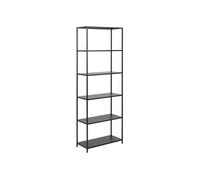 - Bibliothèque 5 niveaux en Métal - H.185 cm - Noir - Joy