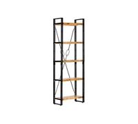 Bibliothèque à 5 niveaux 60x30x180 cm Bois de manguier solide