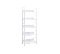vidaXL Bibliothèque à 5 niveaux 60×27,6×158,5 cm noir bois d'ingénierie 288228