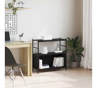 vidaXL Bibliothèque Chêne Sonoma 80x30x78,5 cm – Bois d'ingénierie et fer