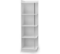 Bibliothèque Armoire d'angle Étagère en bois pour chambre d'enfant Chambre d'adolescent Meubles