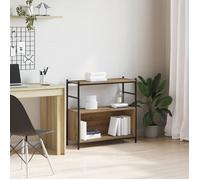 Bibliothèque Vidaxl Artisian Chêne 80x30x78,5 Cm Bois D'ingénierie