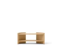 Bibliothèque Audo Crescent H60 Placage Laqué