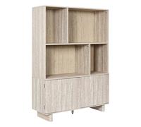 Bibliothèque Avec 2 Portes Pietra 140cm Beige
