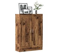 Bibliothèque vieux bois 82,5x30,5x150 cm bois d ingénierie Marron G