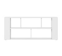 Bibliothèque basse design blanche L167.5 cm MUSSO