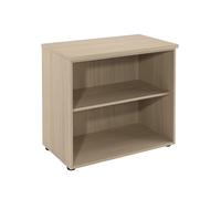 Bibliothèque basse sans porte L.80 x P.48 x H.72 cm - Chêne