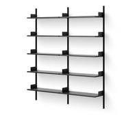 Library 1900 Étagère murale frêne noir New Works - 5712826419939
