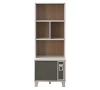 Bibliothèque Bibliothèque sur pied Étagère en bois Gris Chambre d'enfant