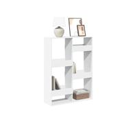 Bibliothèque blanc 100x33x135 cm bois d ingénierie Blanc G