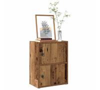 vidaXL Bibliothèque Vieux Bois 40x24x77 cm – Bois d'ingénierie, Marron