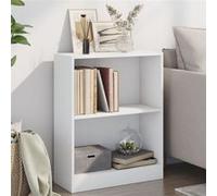 Bibliothèque Blanc 60 x 24 x 74,5 cm Aggloméré - VidaXL Blanc
