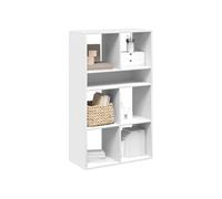 Bibliothèque blanc 66x31x112 cm bois d ingénierie