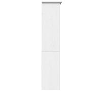 Bibliothèque BODO blanc 80 x 40 x 172 cm bois de pin massif_2 ans garantie_11912