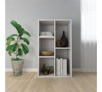 vidaXL Bibliothèque/Buffet 50x25x80 cm Bois d'ingénierie Blanc