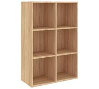 Bibliothèque Buffet chêne sonoma 66x30x98 cm bois d ingénierie