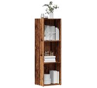 vidaXL Bibliothèque Chêne noir 36x30x143 cm Bois d'ingénierie G