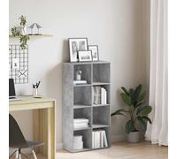 vidaXL Bibliothèque/TV Gris Béton