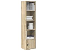 Bibliothèque chêne artisanal 31x24x77 cm bois d'ingénierie vidaXL