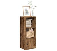 vidaXL Bibliothèque 31x24x127 cm – Vieux bois, bois d'ingénierie Marron