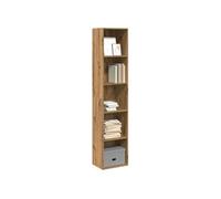 vidaXL Bibliothèque chêne artisanal 40x30x189 cm Bois d'ingénierie, étagère