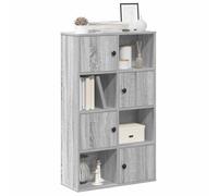 vidaXL Bibliothèque Sonoma Gris 60x24x101,5 cm Bois d'ingénierie