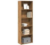vidaXL Bibliothèque chêne artisanal 60x30x189 cm bois d'ingénierie