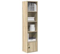 Bibliothèque chêne fumé 31x24x127 cm - VidaXL