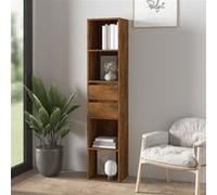 vidaXL Bibliothèque Chêne fumé 36x30x171 cm Bois d'ingénierie 815534