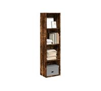 vidaXL Bibliothèque chêne fumé 40x30x152 cm Bois d'ingénierie