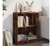 vidaXL Bibliothèque Chêne fumé 60x24x74,5 cm Bois d'ingénierie 815084