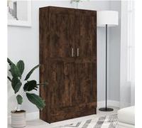 Bibliothèque Chêne fumé 82,5x30,5x150 cm Bois d ingénierie Chêne fumé G