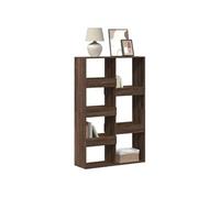 Bibliothèque chêne marron 100x33x155,5 cm bois d ingénierie