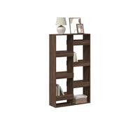 vidaXL Bibliothèque en bois d'ingénierie chêne marron 100 x 33 x 175 cm