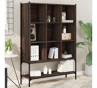 vidaXL Bibliothèque chêne marron 102x30x141,5 cm bois d'ingénierie