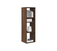 vidaXL Bibliothèque chêne marron 34x31x112 cm bois d'ingénierie
