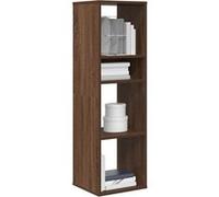 vidaXL Bibliothèque chêne marron 34x31x112 cm bois d'ingénierie