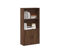 vidaXL Bibliothèque chêne Marron 60x24x120 cm Bois d'ingénierie, étagère à Livres, Support de Rangement, Support à Livres, Armoire de Rangement