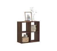 vidaXL Bibliothèque 852831 chêne marron bois d'ingénierie 68,5 x 32 x 68,5 cm