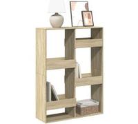 vidaXL Bibliothèque Chêne sonoma - Bois d'ingénierie 100x33x135 cm