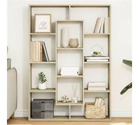 vidaXL Bibliothèque Chêne Sonoma 102x29x143 cm Bois d'ingénierie Marron