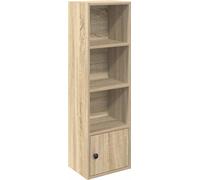 Bibliothèque chêne sonoma 31x24x102 cm bois d'ingénierie