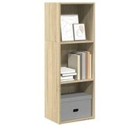 vidaXL Bibliothèque Chêne Sonoma 40x30x114 cm Bois d'ingénierie Marron