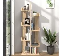 vidaXL Bibliothèque Chêne Sonoma 48x25,5x140 cm Bois d’ingénierie