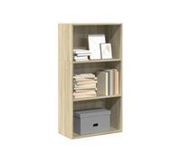 vidaXL Bibliothèque chêne Sonoma 60x30x114 cm – Bois d'ingénierie, armoire de rangement