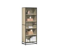 vidaXL Bibliothèque Chêne Sonoma 60 x 35 x 170,5 cm Bois d'ingénierie