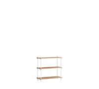 Bibliothèque Classique MOEBE en Chêne/ Blanc